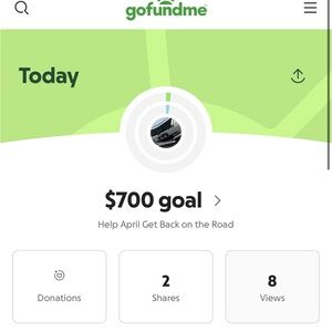 GoFundMe Fundraising Campaign Page